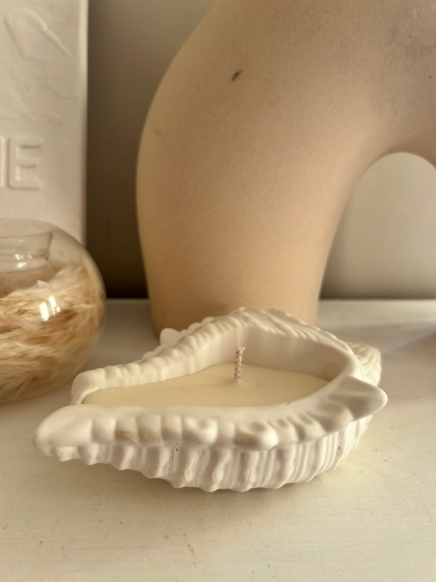 Large Shell Candle