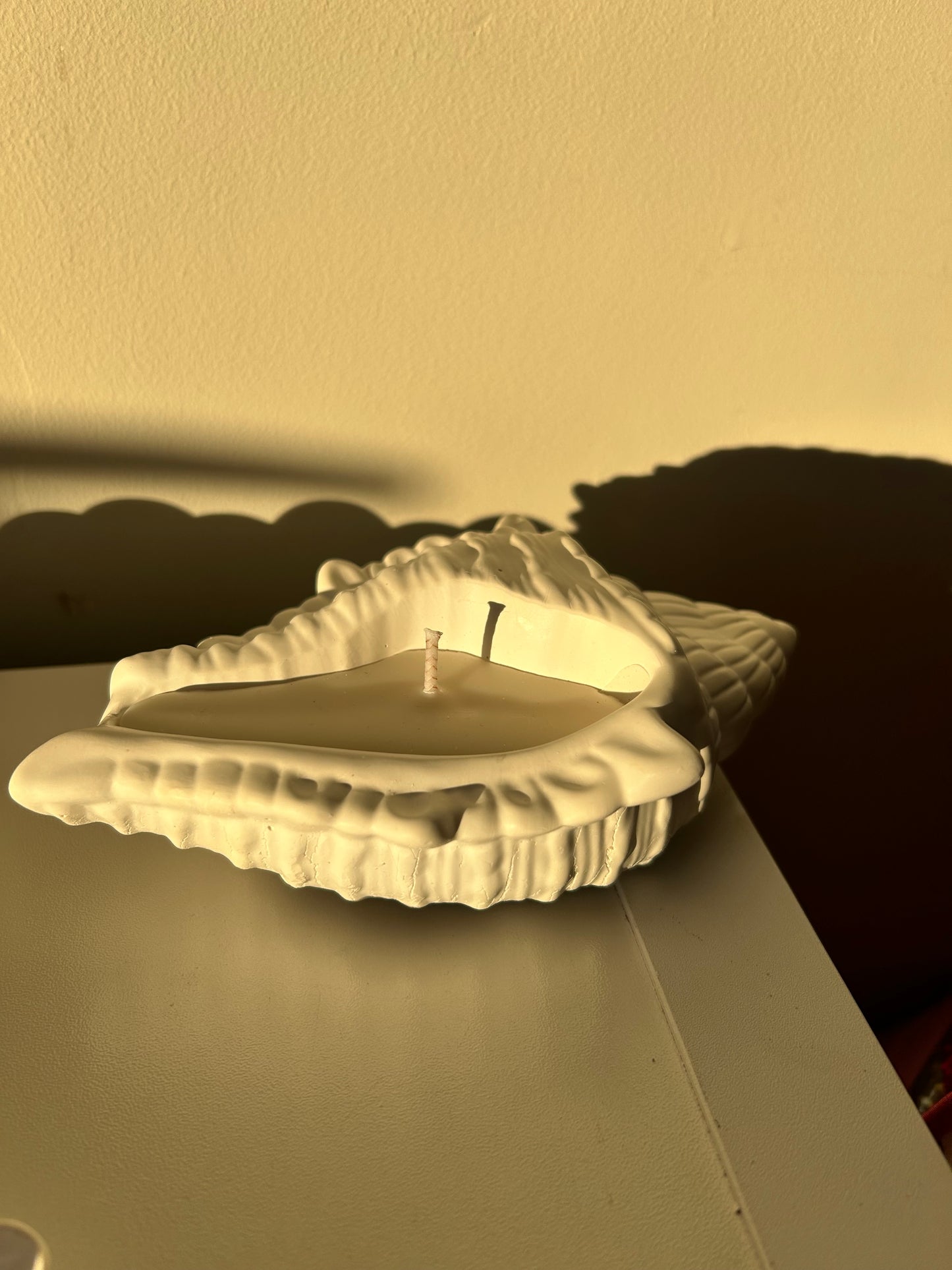 Large Shell Candle