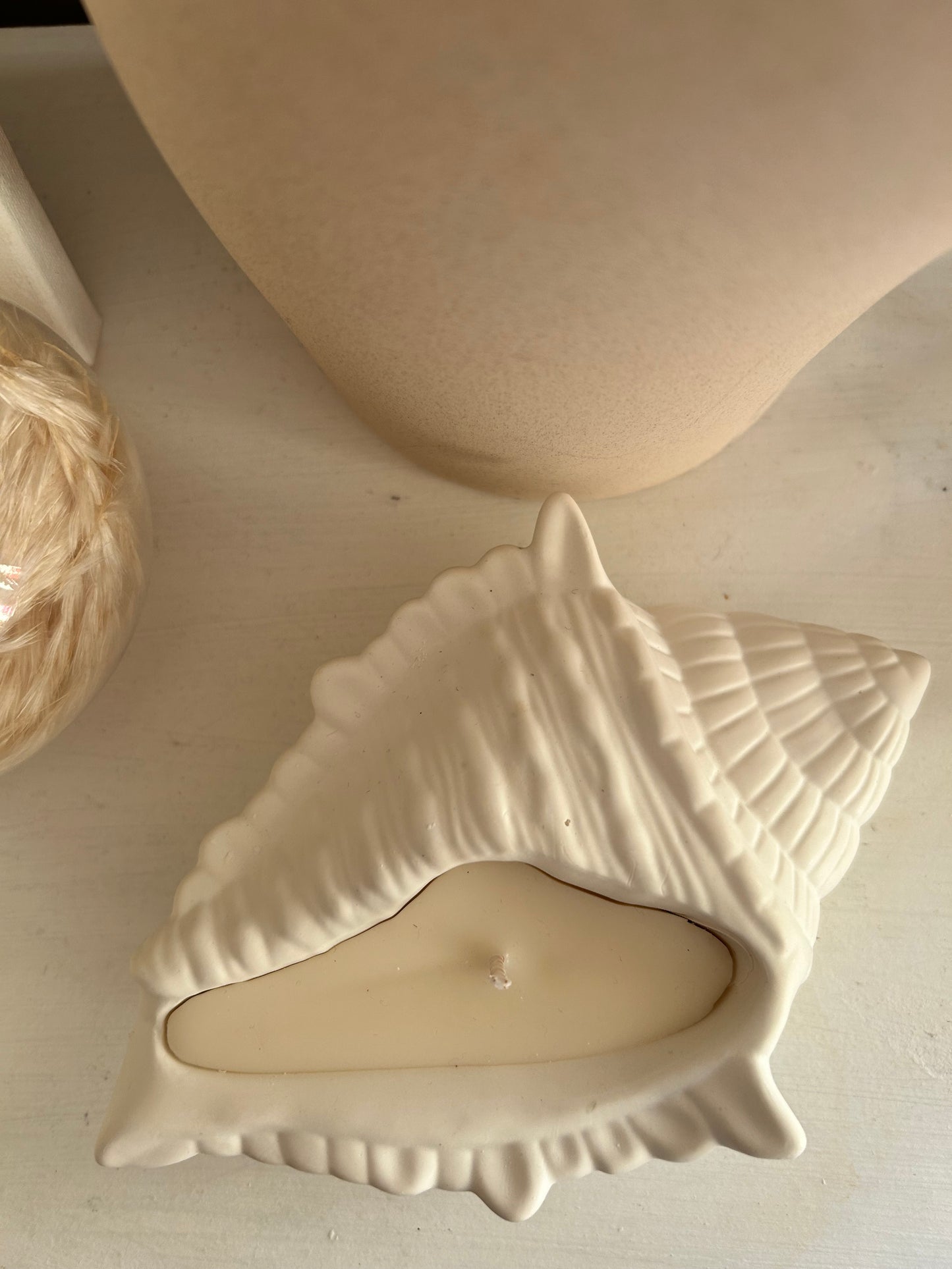 Large Shell Candle