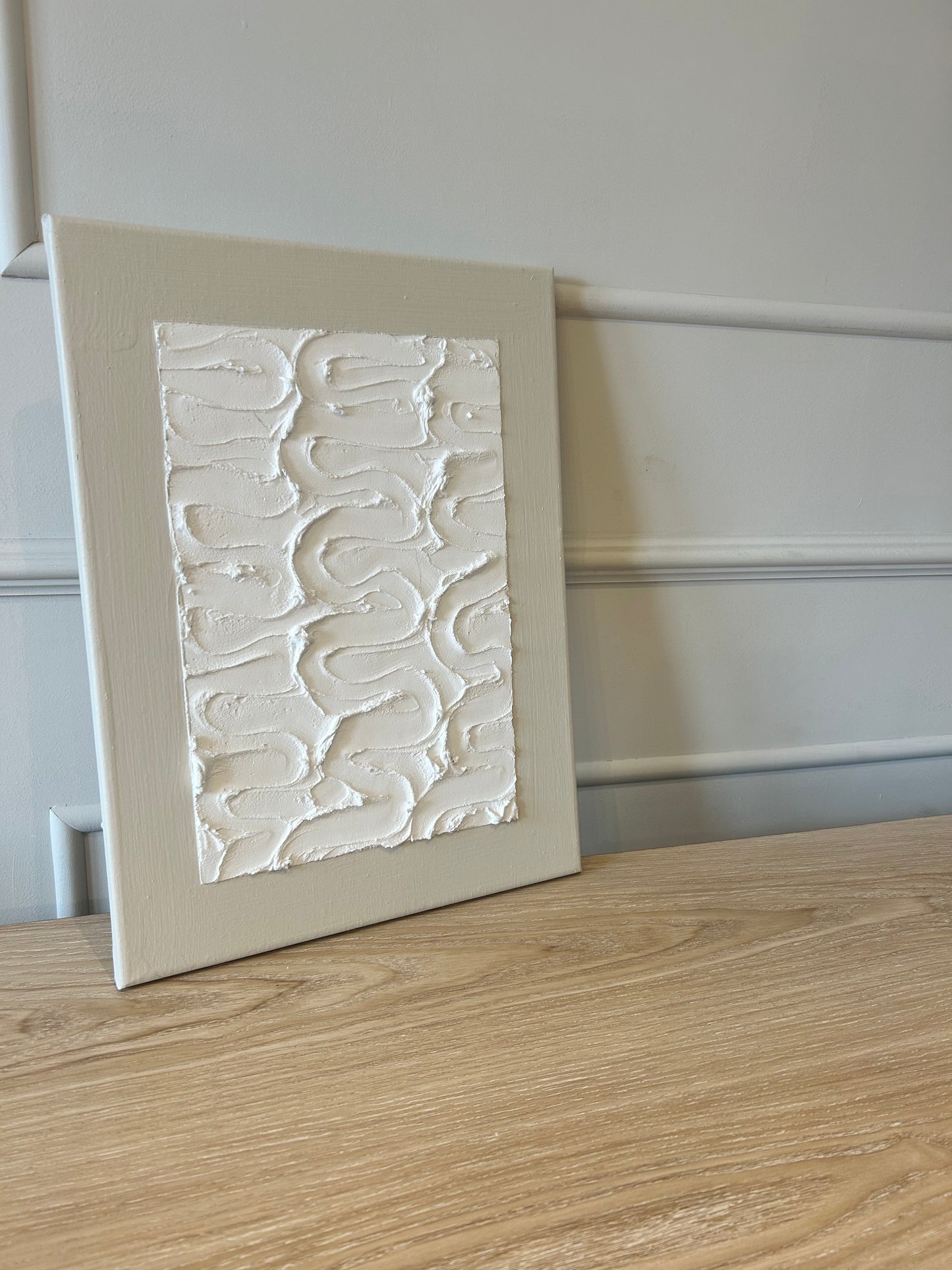 Large A3 textured canvas