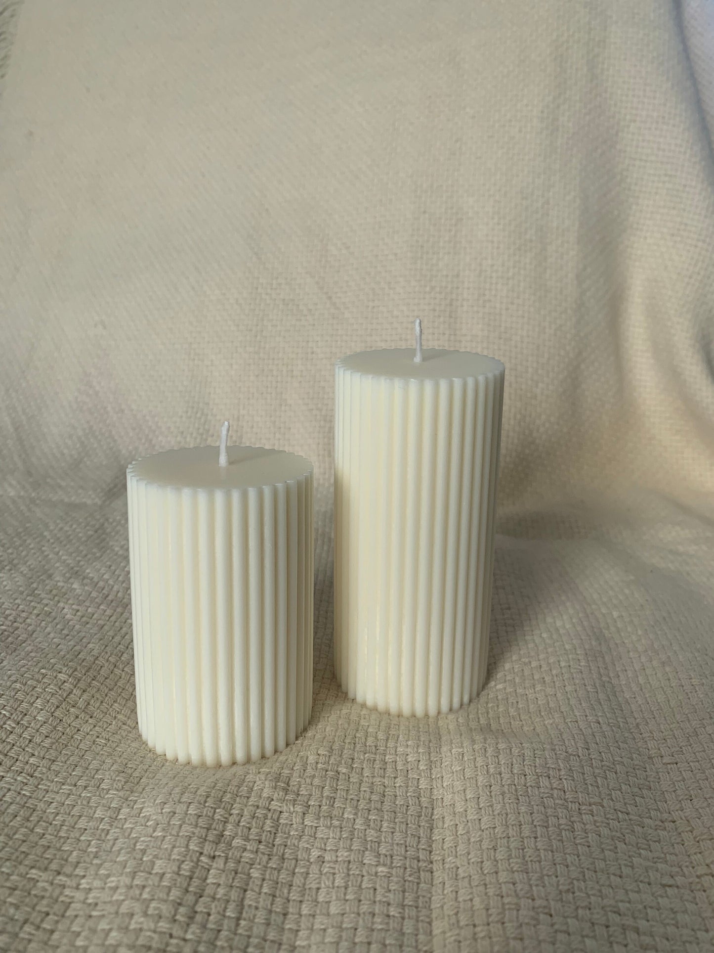 Ribbed Duo Candle