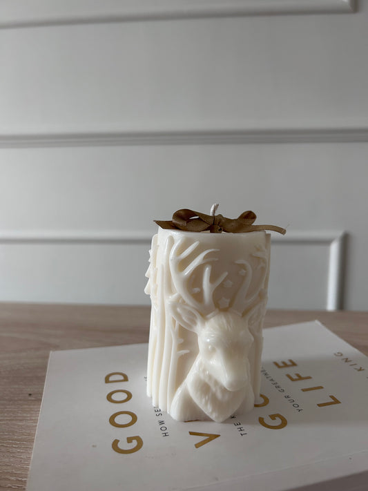 Reindeer Candle
